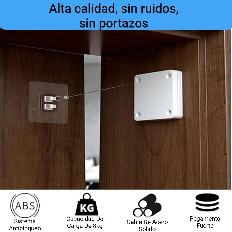 Cerrador de puertas automático