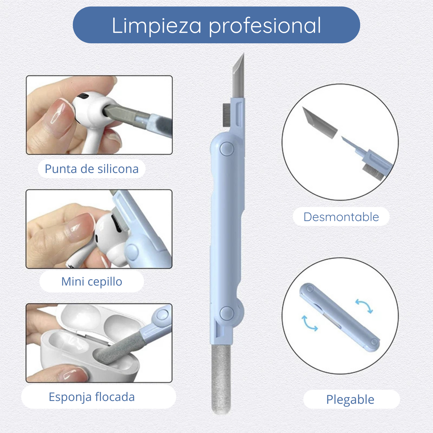 Kit limpiador  de electrónica