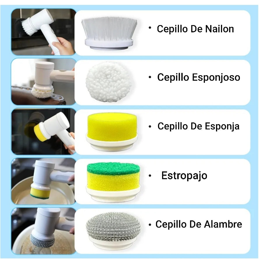 Cepillo limpiador eléctrico